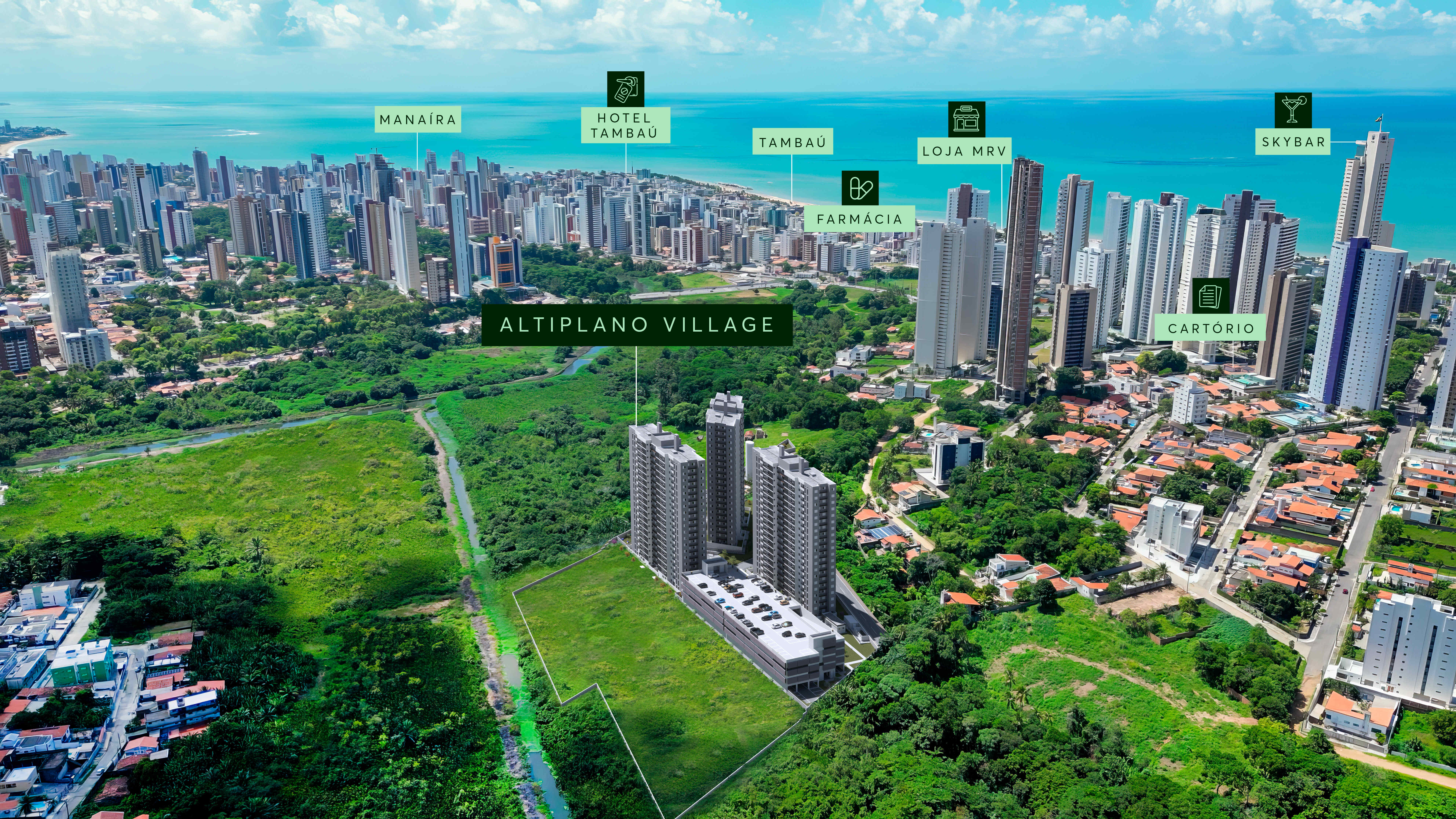 Altiplano Village - Vista Aérea